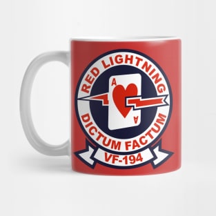 VF194 Red Lightning Mug